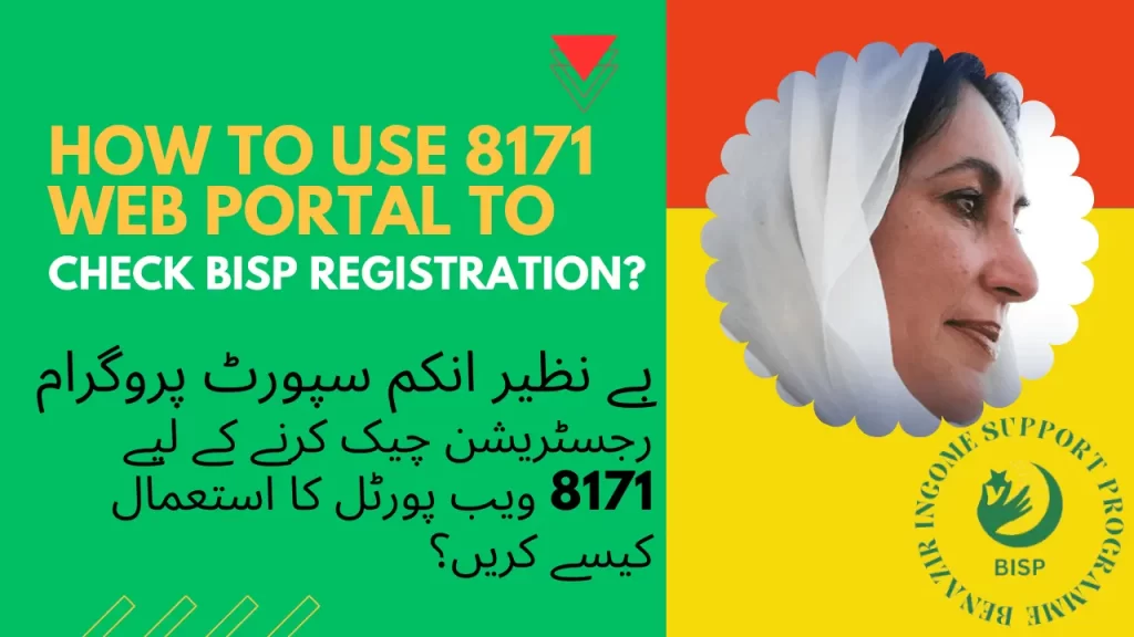 How to Use 8171 Web Portal to Check BISP Registration